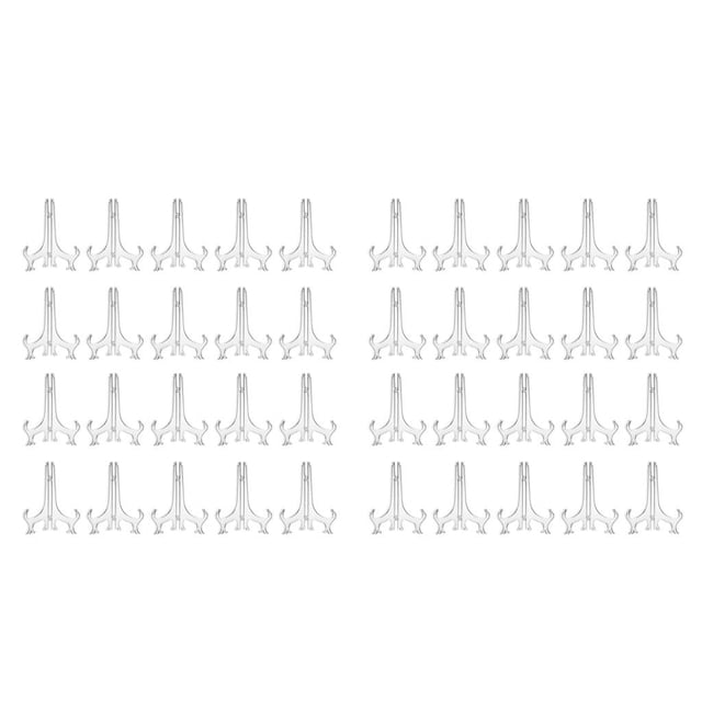 Soportes Decorativos CUTICAT 40 x Caballetes De Plástico Para Mostrar Imágenes De 7 Pulgadas