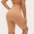 thumbnail image 4 of Daqian Womens Plus Size Shorts Women Tummy Control High Waisted Body Shaper Shorts Shapewear Control Panties Plus Size Shorts for Women Khaki XXXL(XXXL), 4 of 7