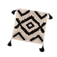 thumbnail image 2 of Funda de almohada decorativa, funda de cojín, funda de cojín bohemia suave con cremallera lavable para sofá de sala de estar 45cm x 45cm, 2 of 8