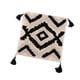 thumbnail image 2 of Funda de cojín decorativa con cremallera, funda suave para cama de estilo rústico o sala de estar. 45cm x 45cm, 2 of 9