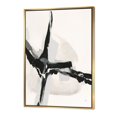 thumbnail image 1 of Toile Encadrée Moderne Mi-Siècle Abstraite Neutre, 1 of 3