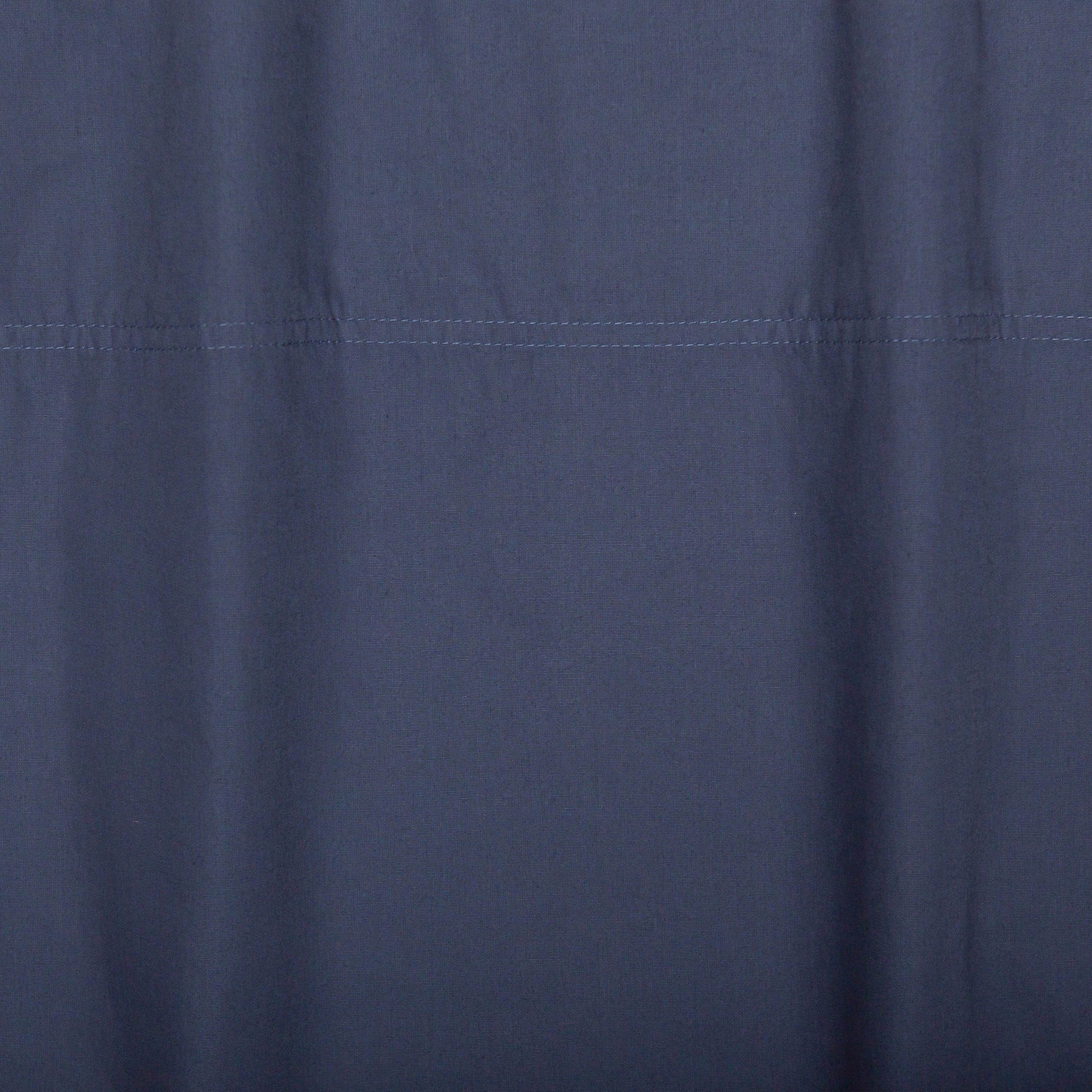 Better Homes & Gardens Washed Cotton Percale 300 Thread Count Sheet Set, Queen, Indigo