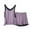 Purple, variant on YuYuBao Womens Pajamas Sets Summer Padded Cami And Shorts 2 Piece Casual Pajamas Sets Sleepwear