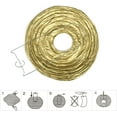 thumbnail image 3 of Naler 10x Mixed Size Gold Paper Lanterns for Wedding, Birthdays,Parties and Events Decorations, 3 of 8