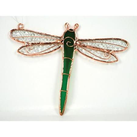 Capiz Suncatcher - Gift Essentials Green Dragonfly Suncatcher