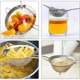 thumbnail image 4 of Bueautybox Premium Fine Mesh Strainers - Stainless Steel Kitchen Fine Sieves Strainers with Long Handles -for Baking and Cooking, Flour, Quinoa,Tea, Juice, Hot Pot, and So on, 4 of 7