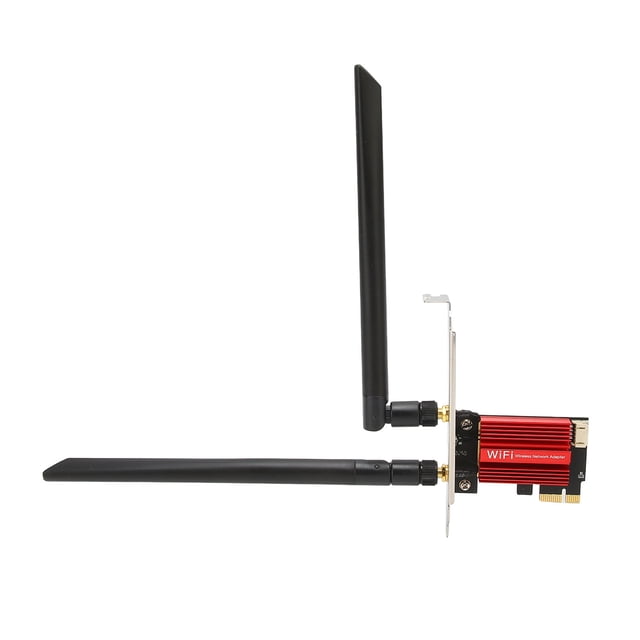 PCIE Wifi Card, PCIEx1 Interface 1200Mbps PCIE WiFi Card For Win 7 8 10 11 For PC