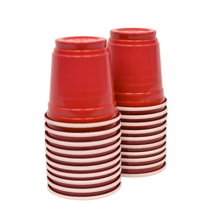 20pc Miniature Plastic Red Liquor Shot Glass Party Cup Small Disposable Barware 20pc Miniature Plastic Red Liquor Shot Glass Party Cup Small Disposable Barware