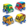 thumbnail image 1 of Set de juguetes Melissa & Doug Pull-Back Construction Vehicles 9m+, 1 of 9
