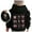 1-Black52, variant on Kiijoy Toddler Girls Bow Graphic Hoodie Casual Cute Pullover Hooded Sweatshirt, Sizes 3-4