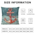 thumbnail image 5 of Fenyluxe  Navy Blue Nautical Throw Pillow Covers Coastal Anchor Rudder Beach Outdoor Throw Pillows Decorative Cushion Covers for Couch Bed Sofa Pillowcases, 5 of 5