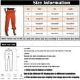 thumbnail image 3 of Asqwmvz Cargo Pants Women Women's Cargo Pants with Pockets Pants Street Hip Hop Jogging Pants Casual Pants Adjustable Solid Pants Khaki, 3 of 6