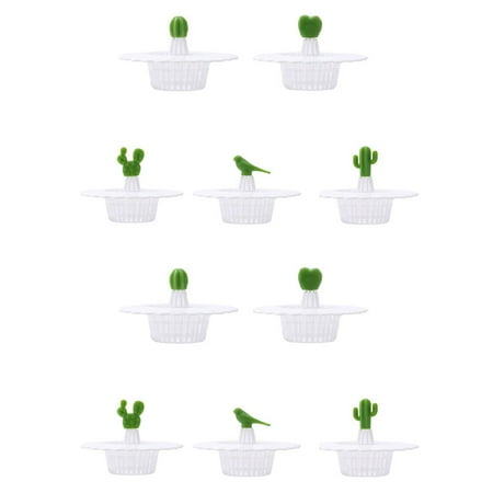 

10pcs Water Channel Drain Sink Draining Mesh Covers Anti-blocking Cover