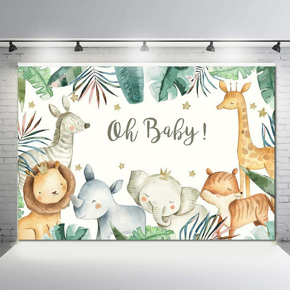 safari baby shower banner