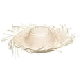 thumbnail image 2 of amscan 392997 Natural Palm Beach Straw Party Hat, 2 of 2
