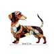 thumbnail image 3 of Great promotion! Window Pendant Hanging Ukraine Humming Dog Home Decor Unique Suncatcher Art Ornaments Bedroom Stained Gifts Decoration Garden Cyan Dog None, 3 of 5