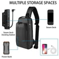 thumbnail image 3 of Bolsa De Hombro Para Consola, Impermeable, A Prueba De Golpes, Protectora, Portátil, Para Evitar Robos, Bolsa De Pecho Para Consola De Juegos, 3 of 7