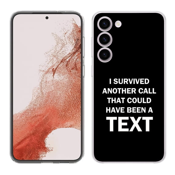 TalkingCase Slim Phone Case Compatible for Samsung Galaxy S23+ Plus 2023, I Survived Print, Lightweight, Flexible, USA