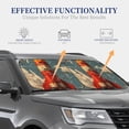 thumbnail image 4 of Vsdgher Rusty Rocket Launch Print Car Windshield Sun Shade, Reflective Sunshade Window Sunshade Sun Visor Protector Fit for Cars,Trucks,SUVs-Medium, 4 of 6
