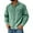 Green, variant on Wutalume Men's Casual Solid Color Denim Shirt, Distressed Washed Retro Workwear Style, Long Sleeve American Heritage Top for Everyday Wear,Black L