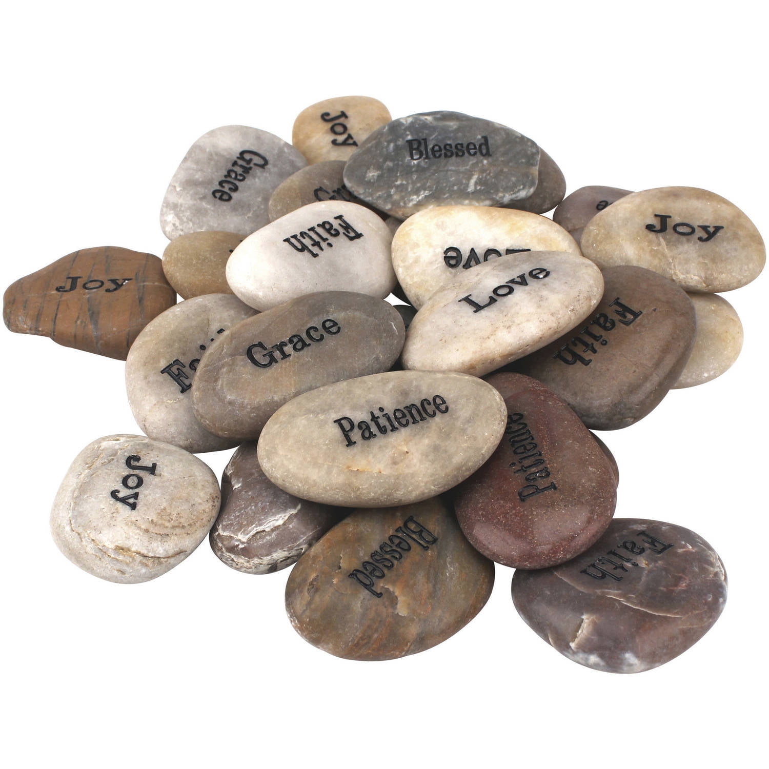 25-Piece life stones - Walmart.com