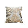 thumbnail image 2 of Palm Leaf Stamping Leaves Decorative Square Throw Pillow Covers - Beach Style Pillow Cushion Cover - Fall Cushion Cases for Sofa Bedroom Couch 17.71×17.71inch Khaki, 2 of 7