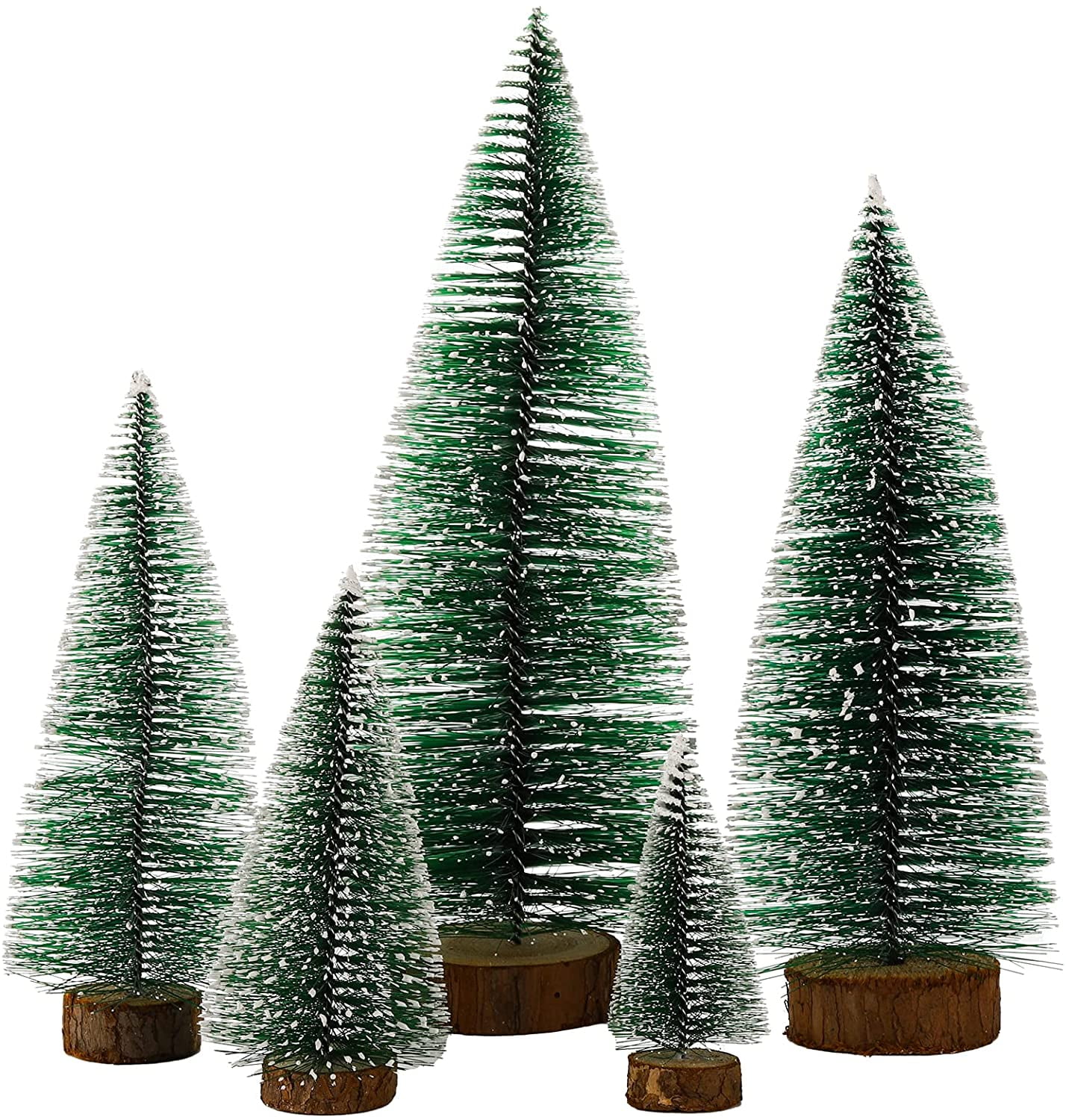 5 PACK Christmas Mini Tree Artificial Green Pine Cedar Home Table Xmas Decor USA 