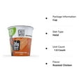 Chef Woo Roasted Chicken Flavor Ramen Cup Noodles, Vegan, Halal, and