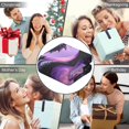 thumbnail image 5 of Purple Roses Dragon Wearable Blanket Hoodies for Women Men Adults Dragon Lovers Warm Soft Starry Sky Fantasy Dragons Hooded Blankets for Sofa Bed Decor Birthday Gifts 50x60 Inch, 5 of 5