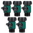 thumbnail image 1 of Water Pipe Shutoff Valve Garden Hose Connection Plastic Valve Fitting, 1 of 5