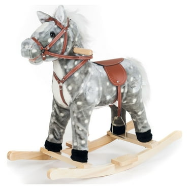 Happy Trails Rocking 28.5 x 13.5" x 26.5" Haley Horse Ride-On Toy Plush
