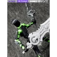 thumbnail image 3 of Assembled T13 Action Figure with Multiple Accessories, Black-Green 3D Printed Multi-Jointed Titan 13 Figure,Dummy 13 Desktop Decorative Toy, 3 of 7