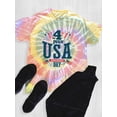 thumbnail image 3 of July 4Th Independence Day U.S. Tie Dye Spiral Men -Image by Shutterstock, Male x-Large, 3 of 4
