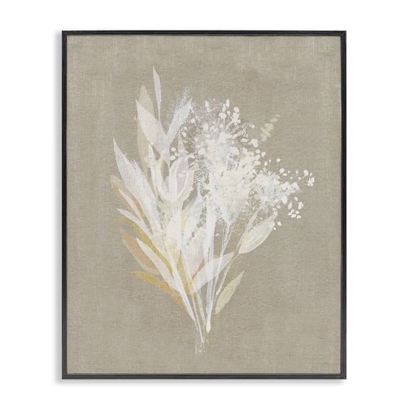Stupell Industries Cottage Natural Herb Impression Black Framed Giclee Art, 11 x 14, by Susan Jill