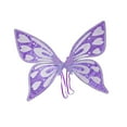 thumbnail image 4 of Alas de mariposa para niñas, alas de ángel para actuaciones en el escenario, cumpleaños y vacaciones. Púrpura, 4 of 9