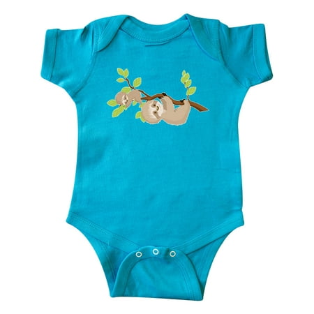 

Inktastic Sloths on Tree Branch Gift Baby Boy or Baby Girl Bodysuit