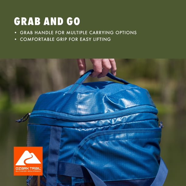 Ozark Trail 70L Coated Polyester Ripstop Duffel Bag with Backpack