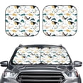 thumbnail image 2 of Balery 2 Piece Cute Whale Car Windshield Sun Shade|Foldable Front Windshield Shade for Car Front Window for Most Sedans SUV Truck-Medium, 2 of 7