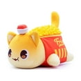 thumbnail image 6 of Cute Cartoon Cat Plushies Stuffed Animal Figure Toys Plush Pillow,Demon, Sandwiches, Chips, Donuts Kawaii Cat Gift for Fans Kids, 6 of 25
