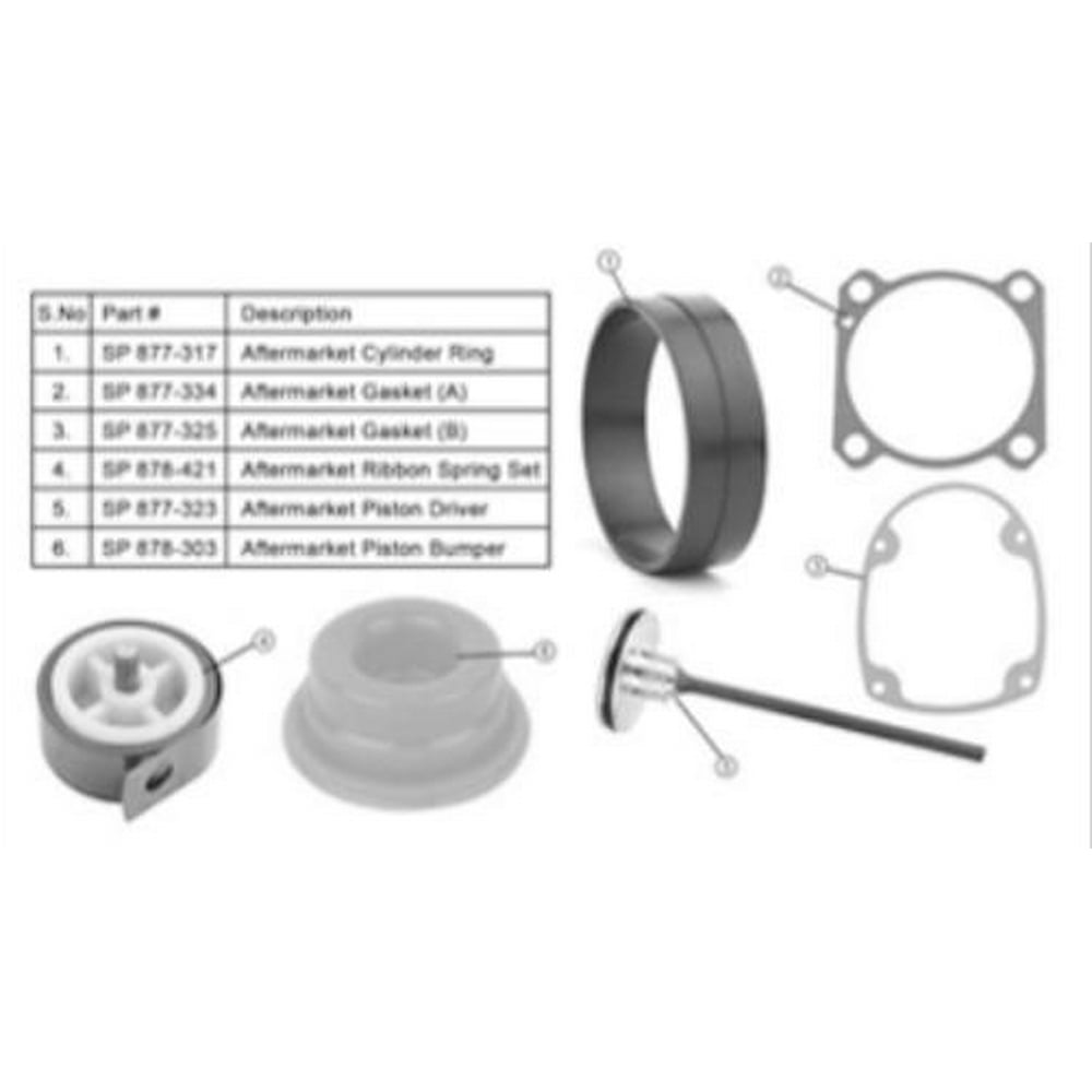 Rebuilding Service Parts Kit for NR83 NR83A Hitachi Framing Nailer Nail Gun