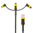 thumbnail image 1 of Cable combinado 3 en 1 DEWALT reforzado con carga múltiple de 6 pies, 1 of 9