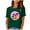 Green, variant on IROINNID Fashion Woman Graphic Print Round-Neck Short Sleeve Classic T-Shirt Casual Printing Loose Blouse Tops Spring