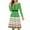 Christmas Green Stripes, variant on FKELYI Red Snowflake Women Dresses Size 3XL Leisure Swing Party Dress,Christmas Gift,Comfortable Long Sleeve Dress for Women Wedding Guest