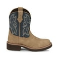 thumbnail image 2 of Justin Boots Womens Kay Embroidered Round Toe Cowboy  Mid Calf Boots, 2 of 7