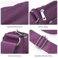 thumbnail image 6 of KXF Nylon Shoulder Bag for Women Trendy Large Capacity Handbag Multi-Pocket Crossbody Bag Fashion Handle Satchel Lightweight Waterproof Messenger Bag, 6 of 7