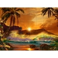 thumbnail image 1 of Tile Mural Kitchen Backsplash - Dawn of Diamond - by Christian Riese Lassen, 1 of 1