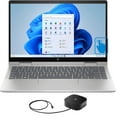 thumbnail image 1 of HP Envy 14-es00 Home/Business 2-in-1 Laptop (Intel i5-1335U 10-Core, 14.0in 60 Hz Touch Full HD (1920x1080), Intel Iris Xe, 8GB RAM, Win 11 Pro) with G2 Universal Dock, 1 of 7