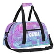 thumbnail image 3 of Personalized Kids Gym Bag Custom Sport Duffel Bag Dance Weekender Bag Girl, Dreamy Glitter, 3 of 7