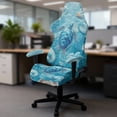 thumbnail image 3 of KUIFORTI Sea Turtle Gaming Chair Covers Slipcovers Waterproof Gamer Chair Cover with Armrest Cover Soft Universal Fit Gaming Chairs Protector for Office and Computer Chairs, 3 of 7
