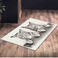 thumbnail image 5 of Two Cute Cats Rug, Area Rug, Home Decor Rug, Lovely Animals Rug, Cat Rug, Kitchen Rugs, Personalized Rugs, Animal Rug, Saloon Rug, Large Rug, 3.3'x5' - 100x150 cm, 5 of 8